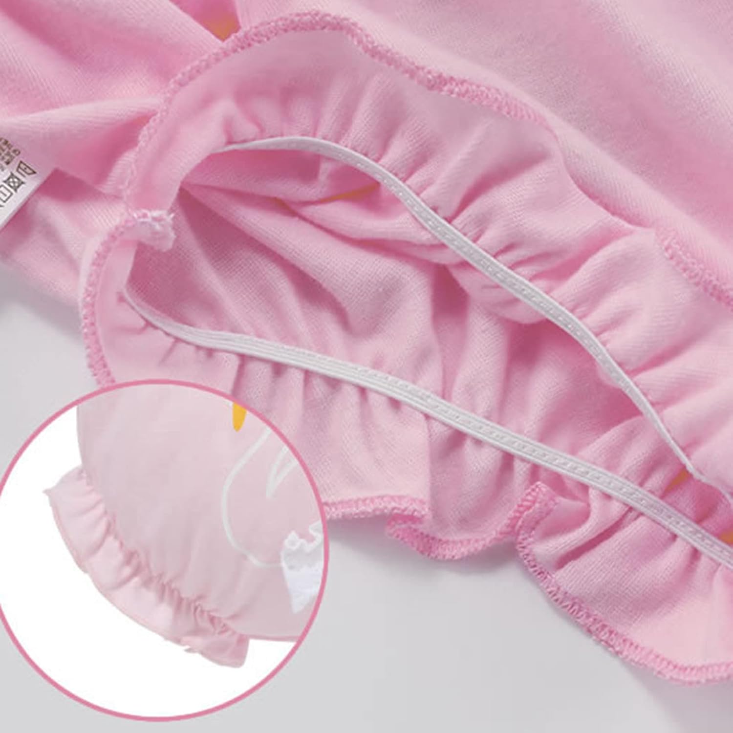 Cute Baby Girl Panty Covers 4 Pack Soft Toddler Briefs