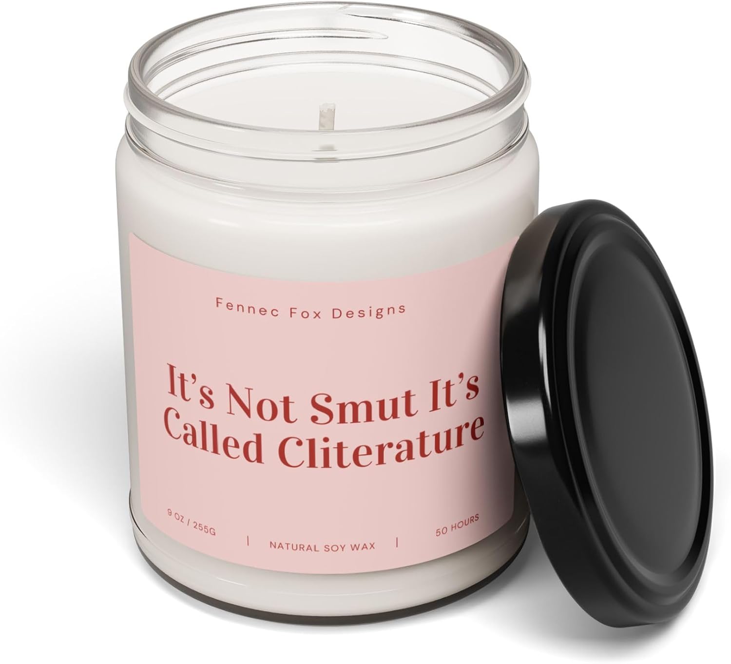 Spicy Book Reader Candle - 9oz BookTok Gift for Book Lovers