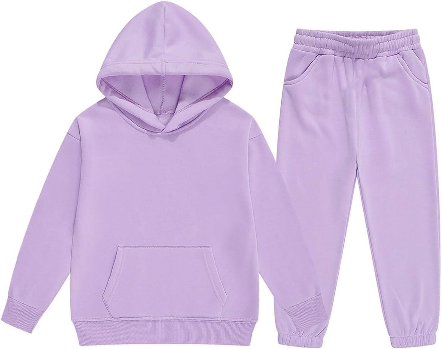Kids Spring Sweatsuit Hoodie Sweatpants Set