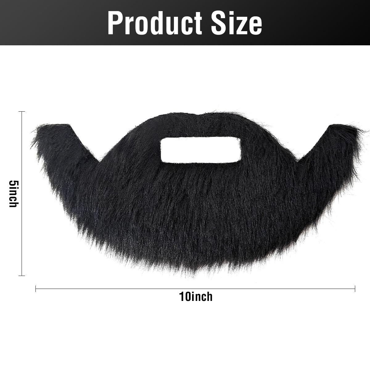 WILDREEDS Self Adhesive Fake Mustache for Kids 1