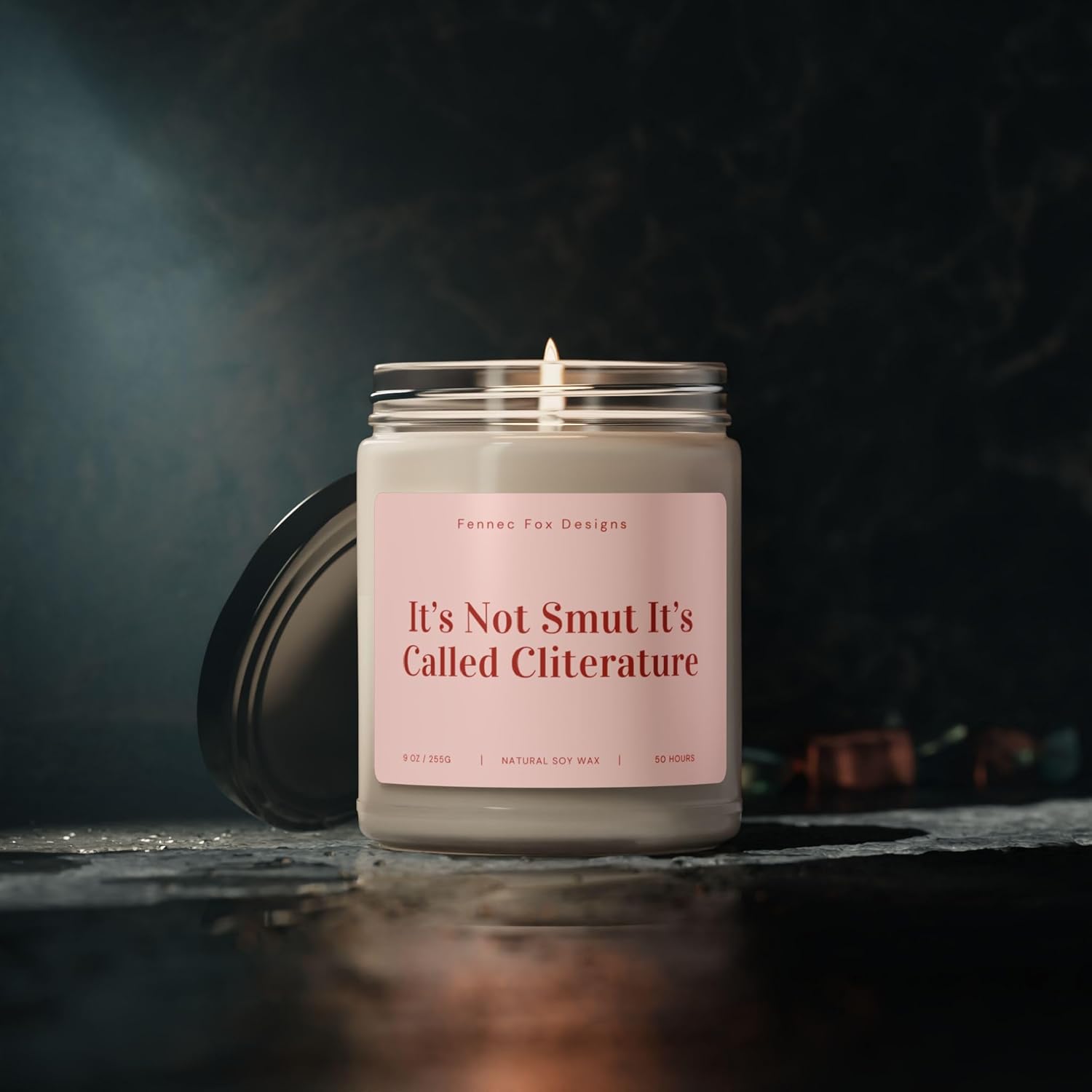 Spicy Book Reader Candle - 9oz BookTok Gift for Book Lovers