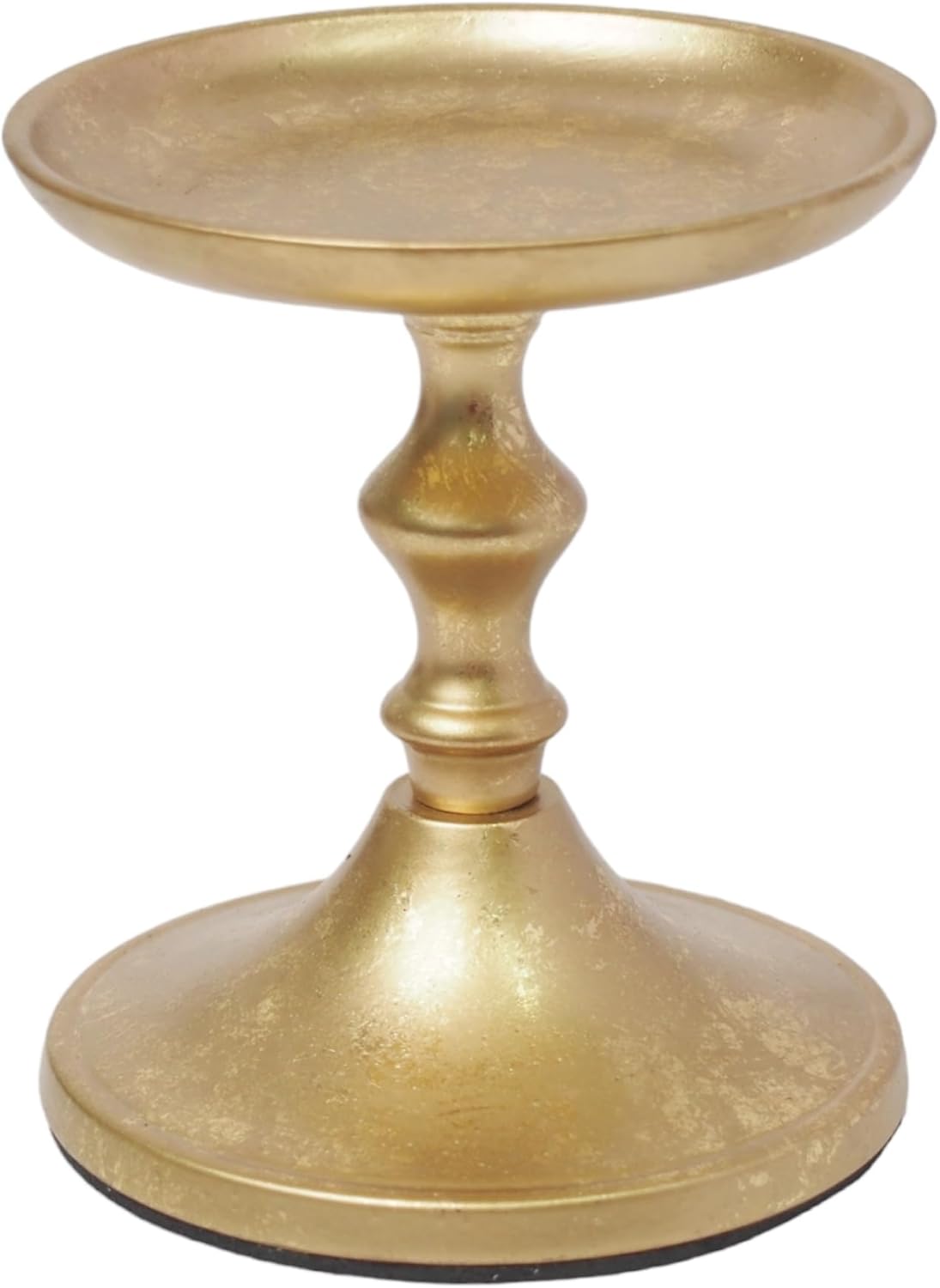 Hosley 5 Inch High Iron Pillar Candle Holder