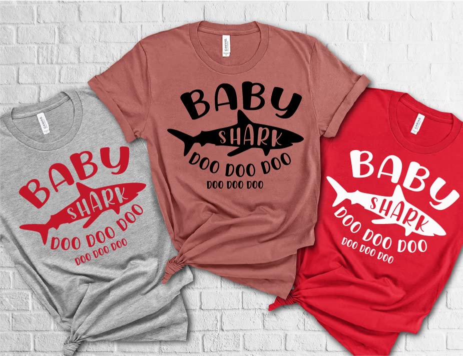 Baby Shark Matching Family Shirts Set