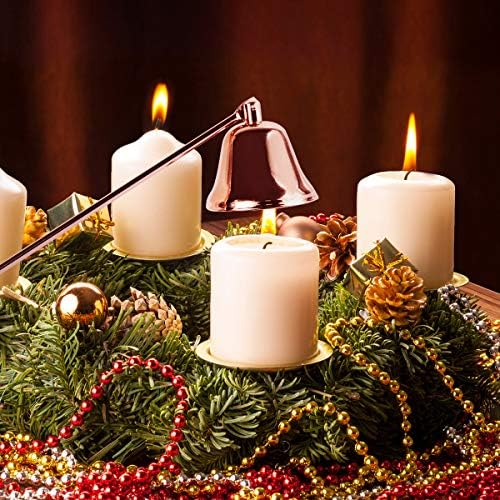 Harapu Rose Gold Candle Snuffer with Long Handle