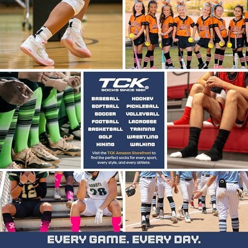 TCK Elite Performance Baseball Socks for Men and Women