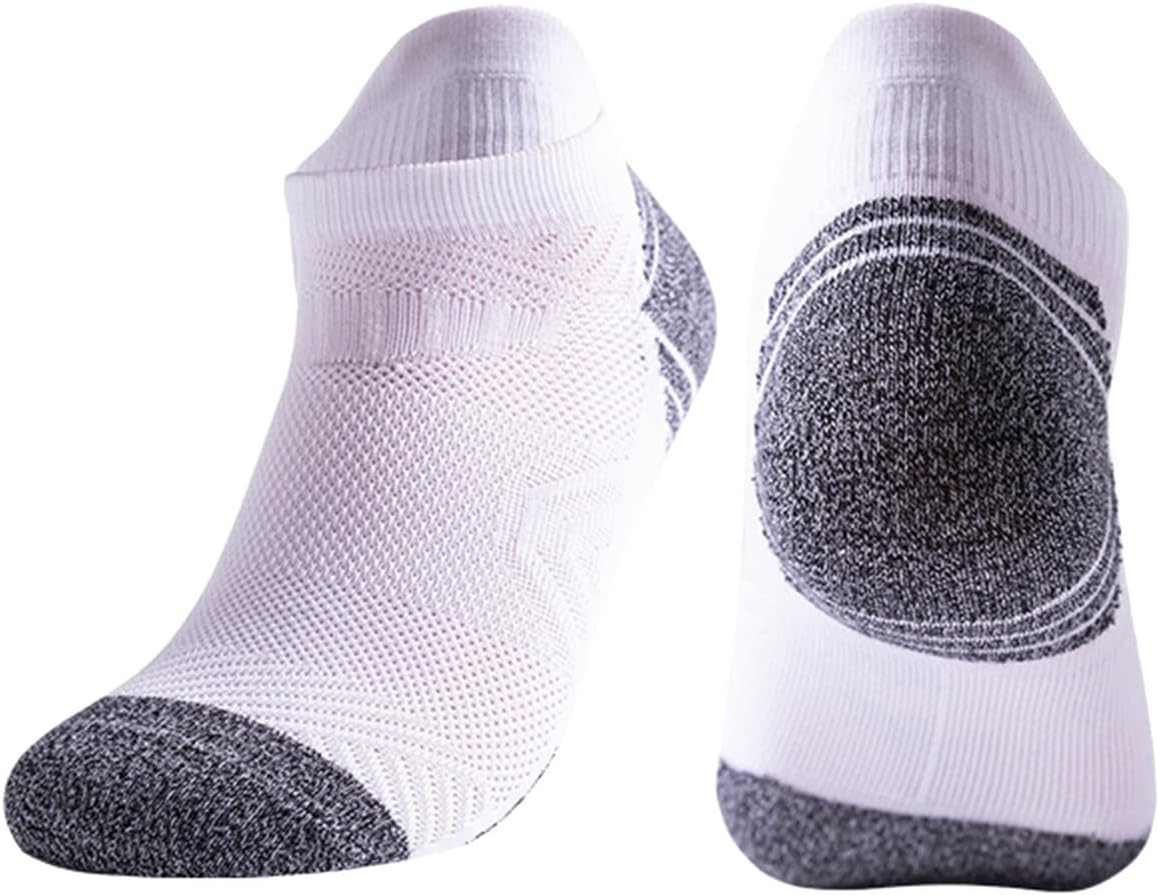 Mens No Show Thin Socks with Arch Compression 1