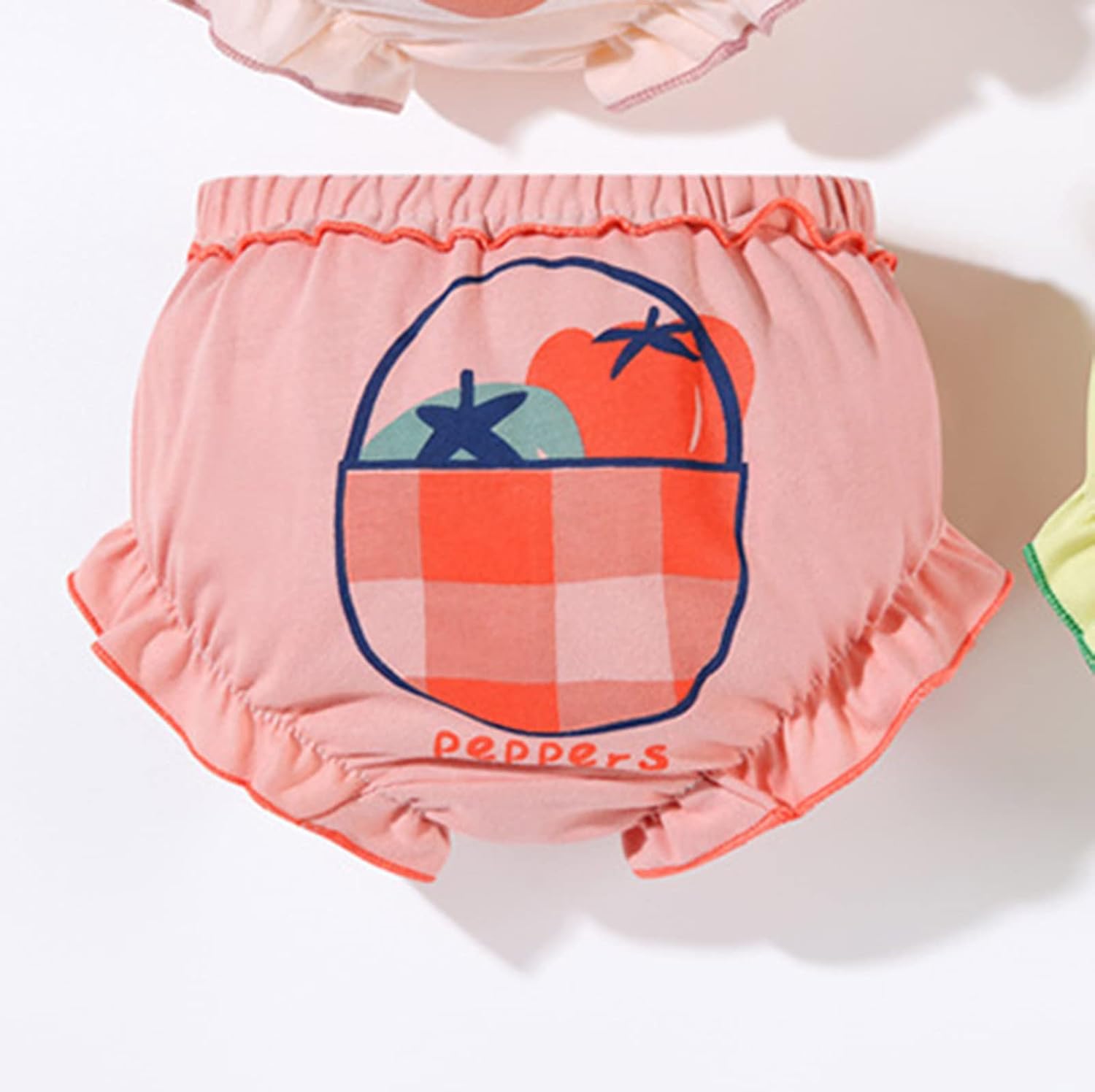 Baby Ruffle Bloomers 4-Pack - Soft Breathable Skin-Friendly