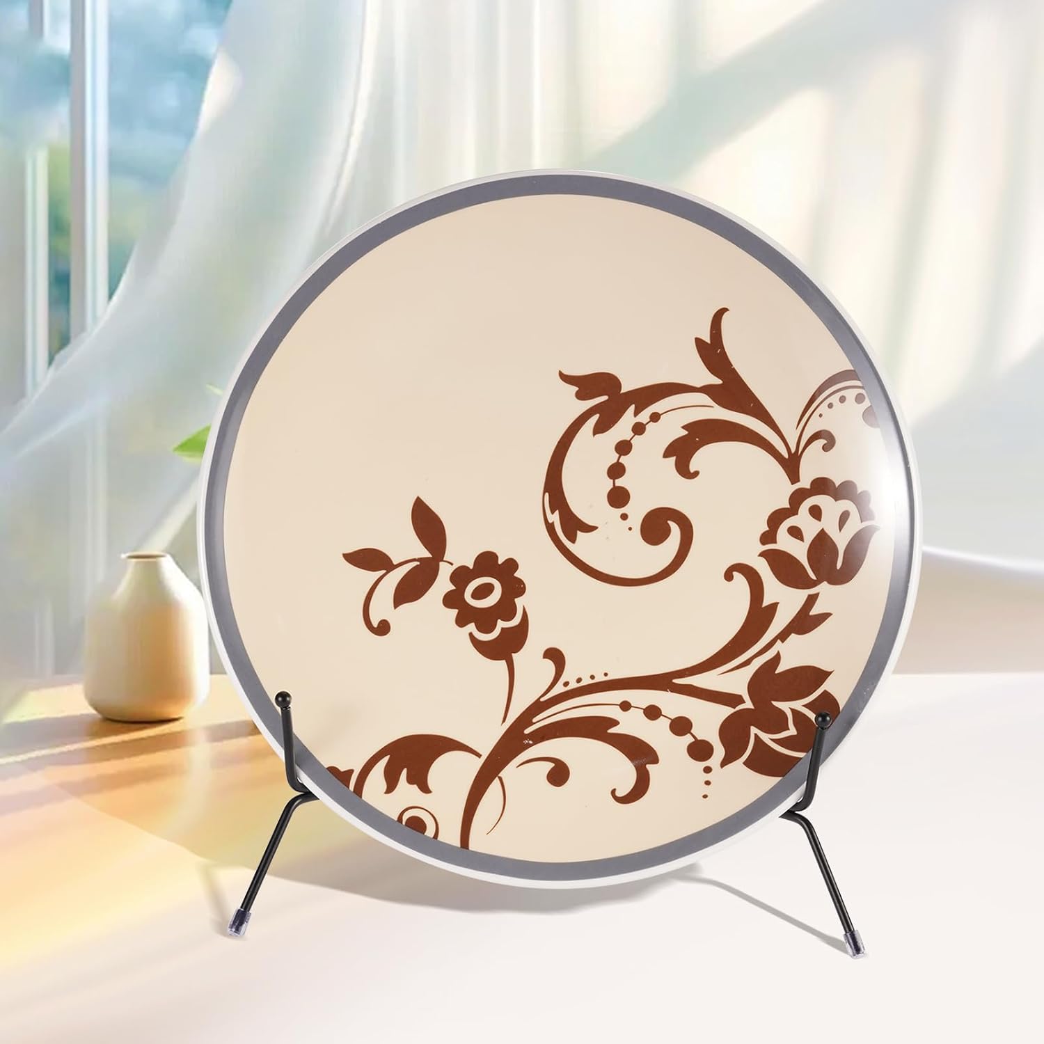 2 Pack Anti-Slip Plate Stands for Display 1