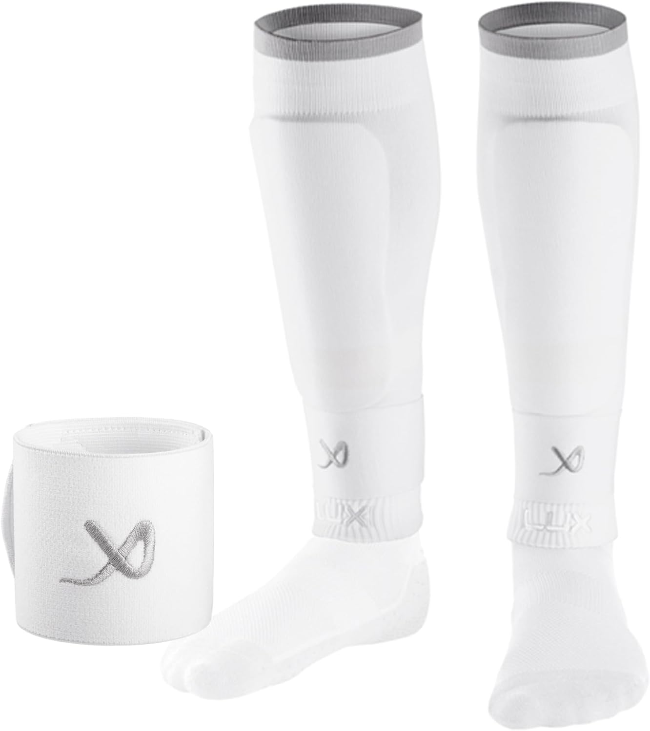 LUX Soccer Sleeves with Guard Stays for Men and Boys