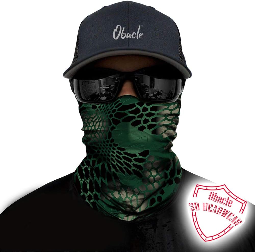 Obacle Multipurpose Face Mask Bandana for Men Women