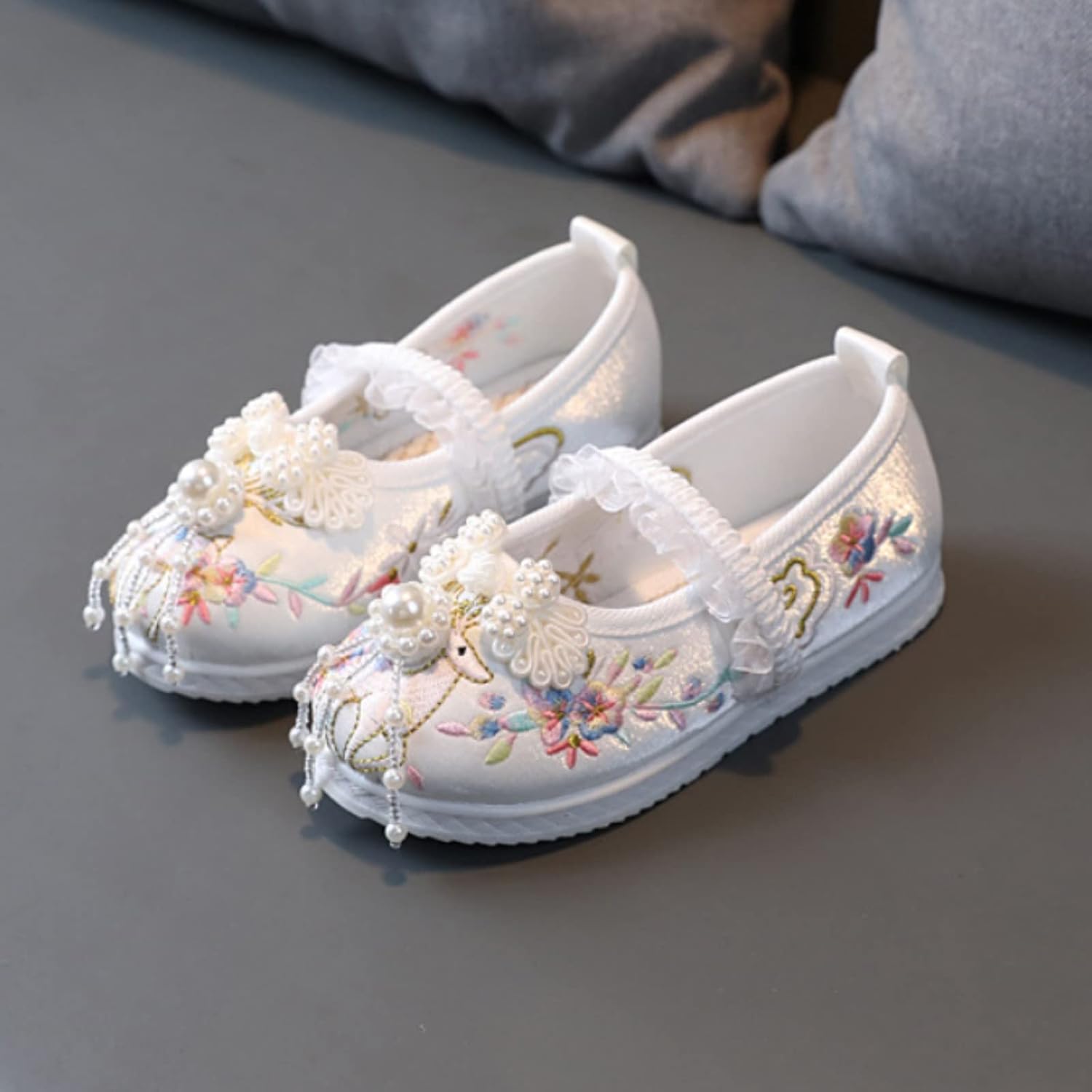 EnJoCho Baby Girls Embroidered Sandals 0-18 Months