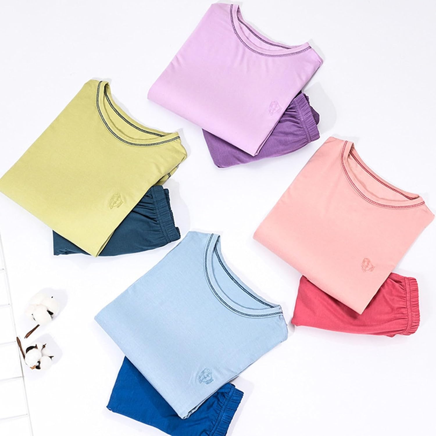 Kids Sweatpants Girls Multi Color Matching Outfit Set