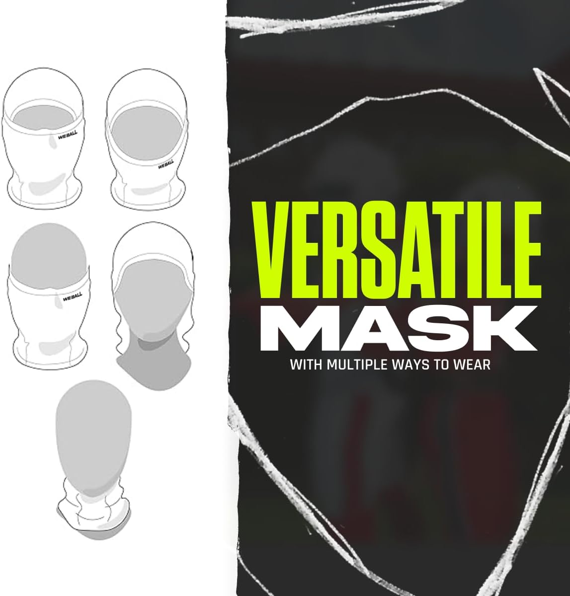 We Ball Ski Mask - Hyperwarm Balaclava for Adults