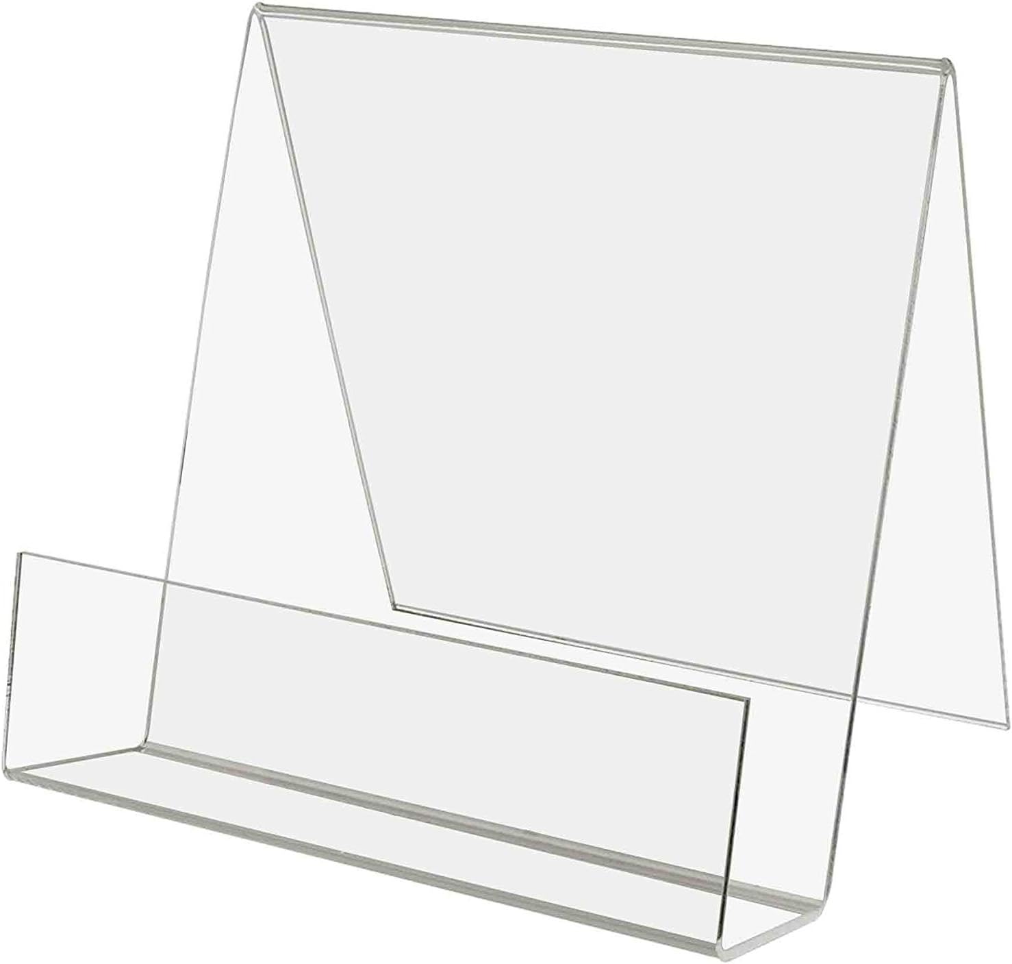 4 Pack Acrylic Easel Sign Holder for Home Office Display