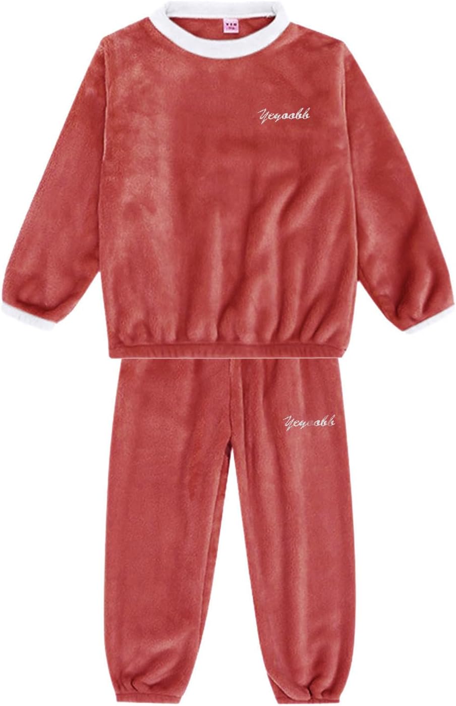 Winter Flannel Sweatshirt Set for Kids