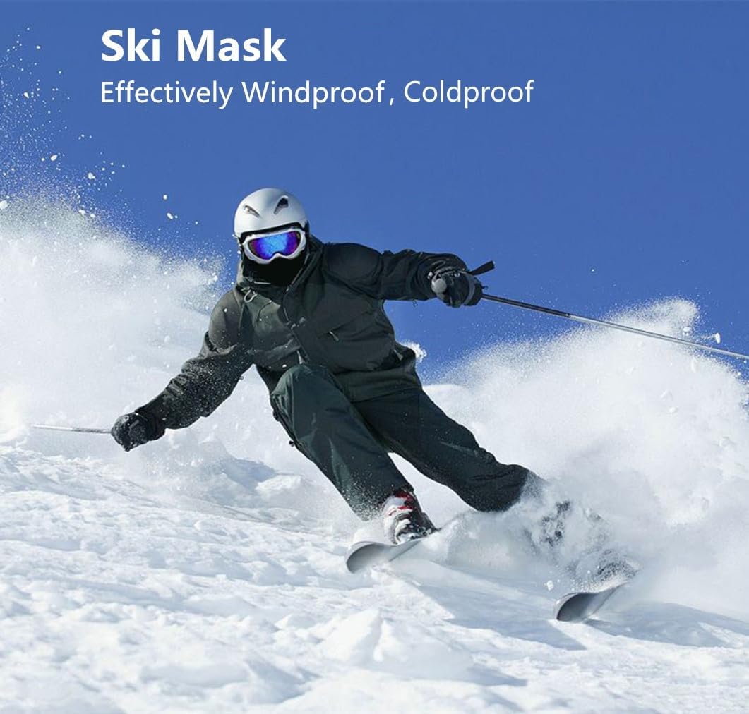 Balaclava Ski Mask Windproof Face Cover UV Protection for Men Women