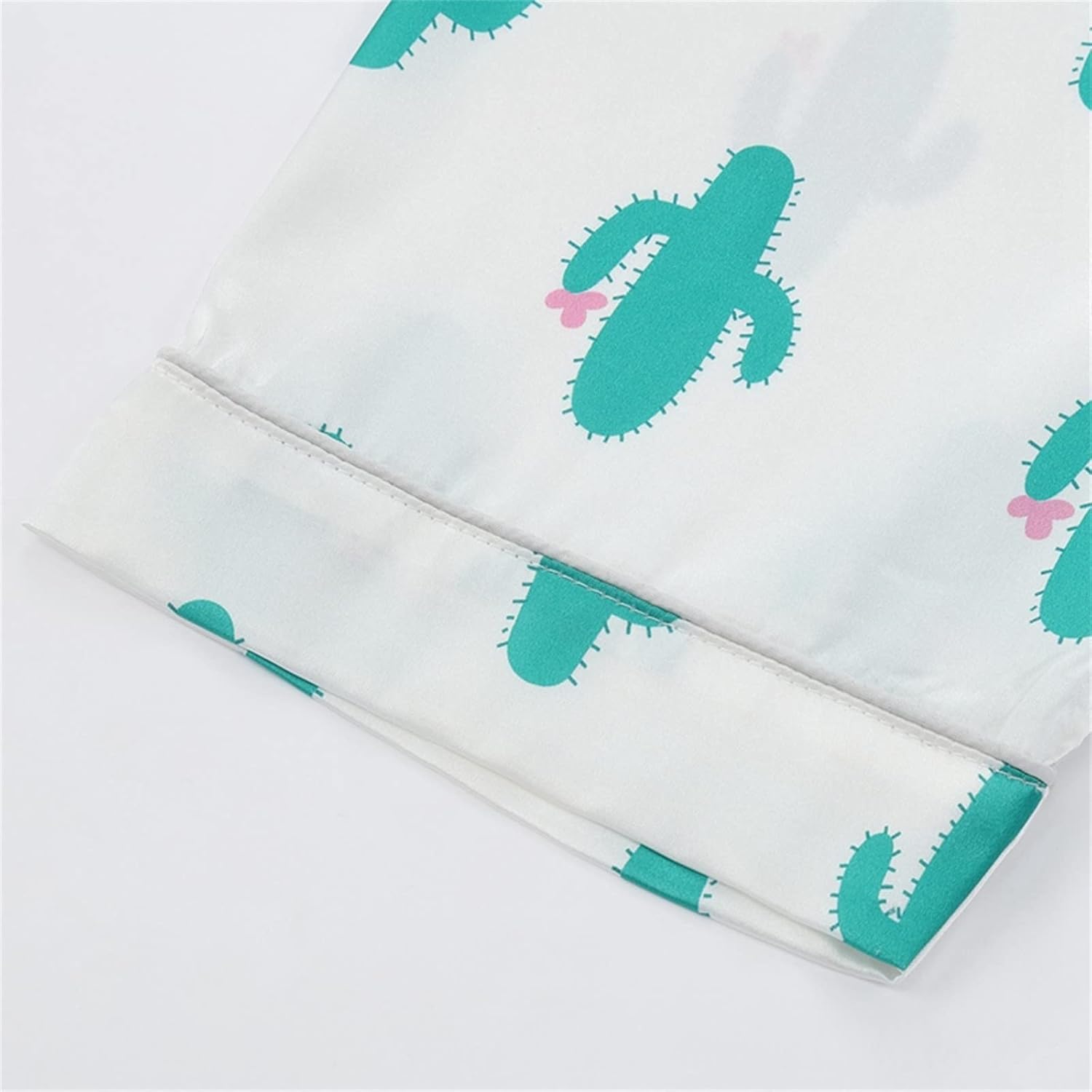Summer Silk Pajamas Set for Kids 2Pcs