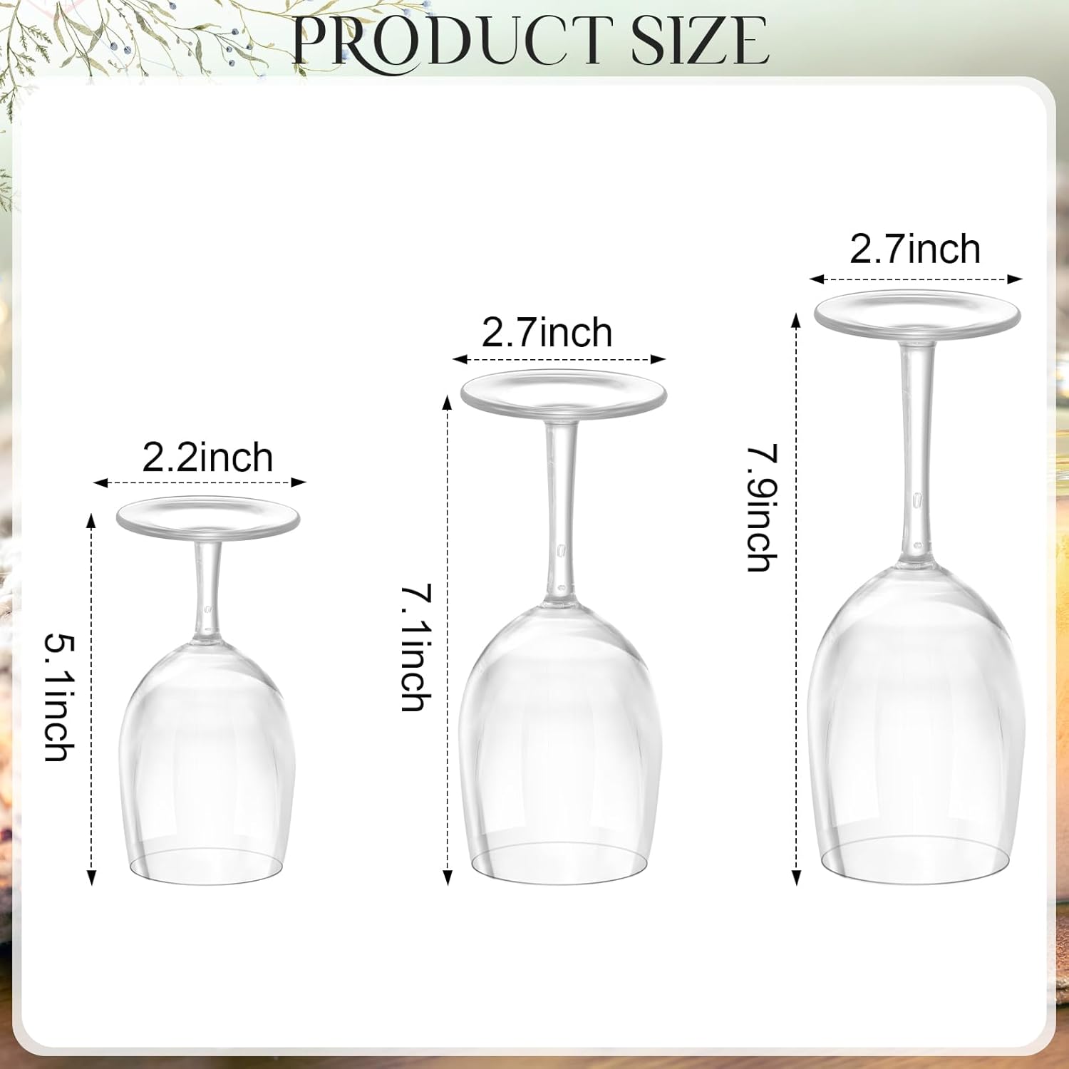 Yaomiao 3-Piece Candlestick Holders Set