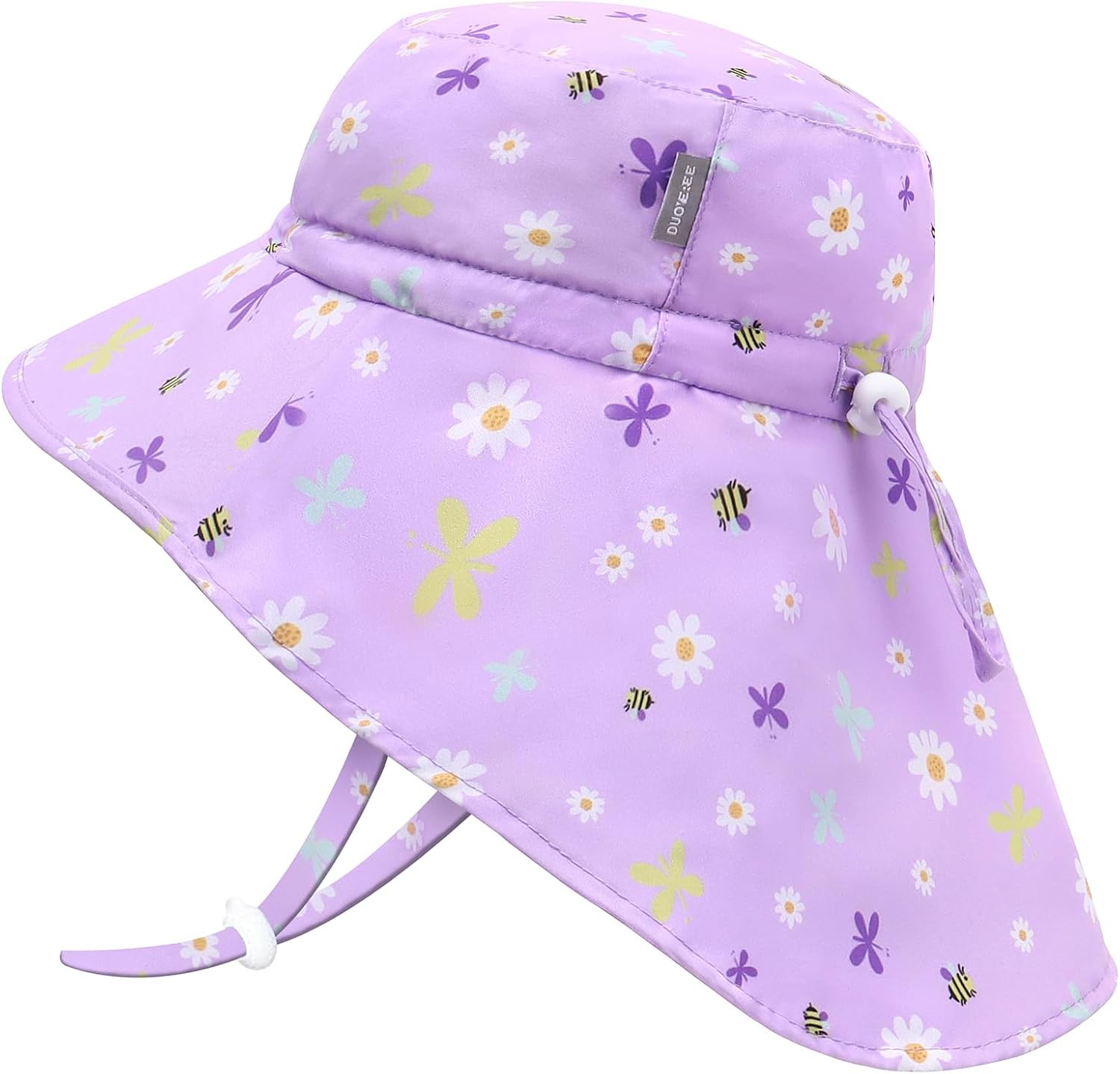 Duoyeree Toddler Sun Hat UPF 50 Wide Brim