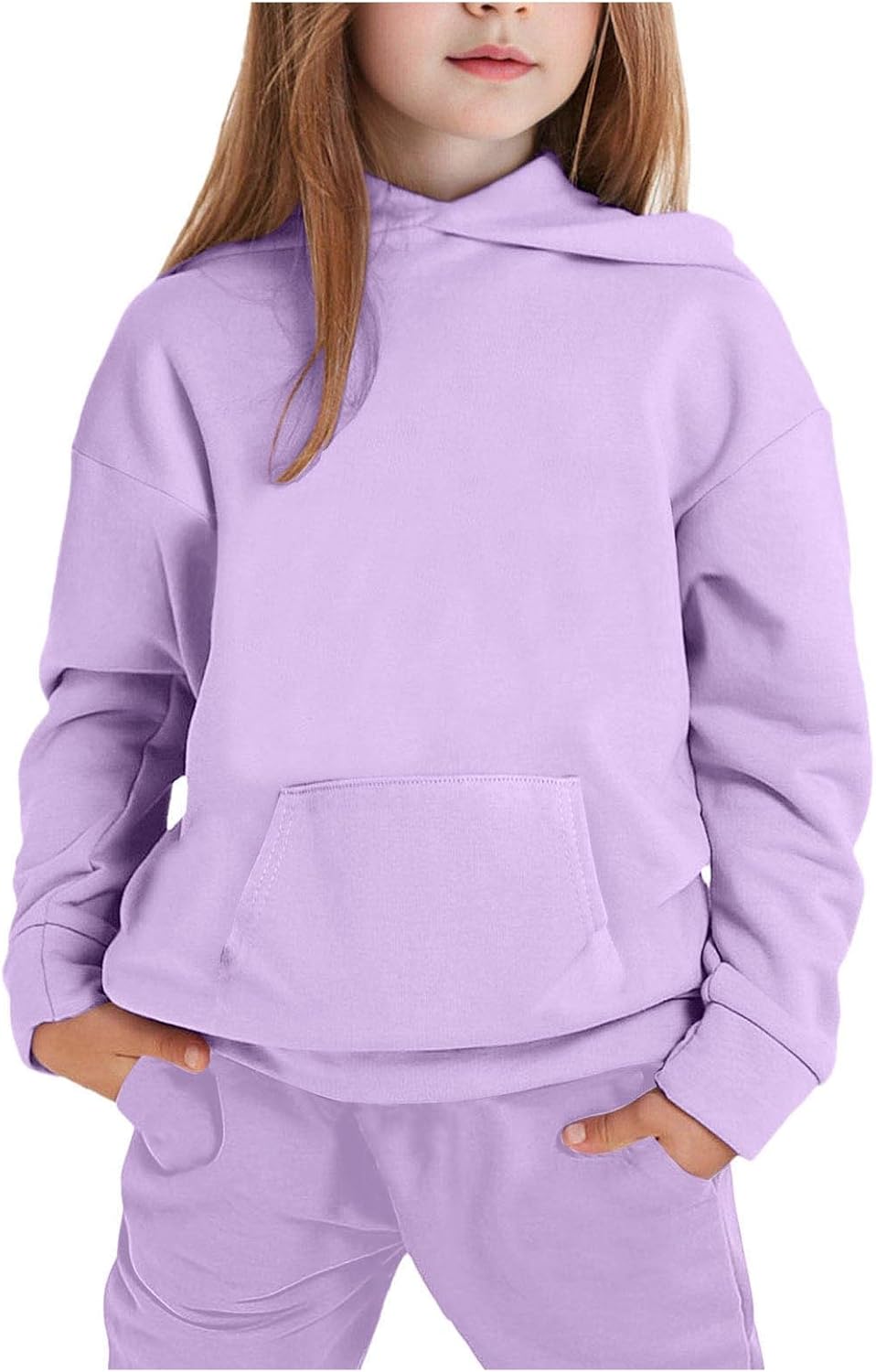 Kids Spring Sweatsuit Hoodie Sweatpants Set