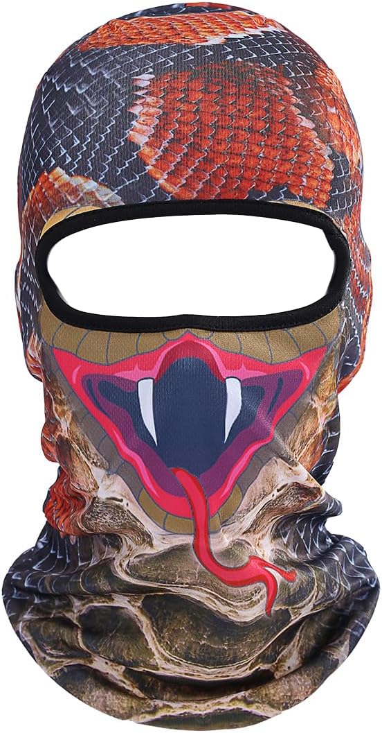 TOPLOR Animal Balaclava for Hiking Skiing Halloween