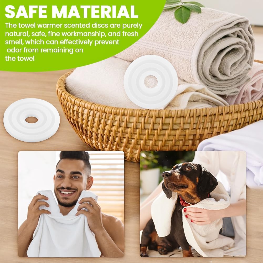 30pcs Fragrance Discs for Towel Warmers 6 Flavors