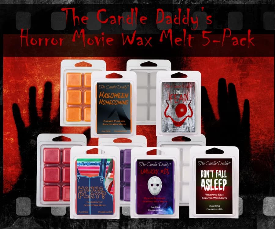 The Candle Daddy Halloween Horror Movie Wax Melts 5 Pack 1