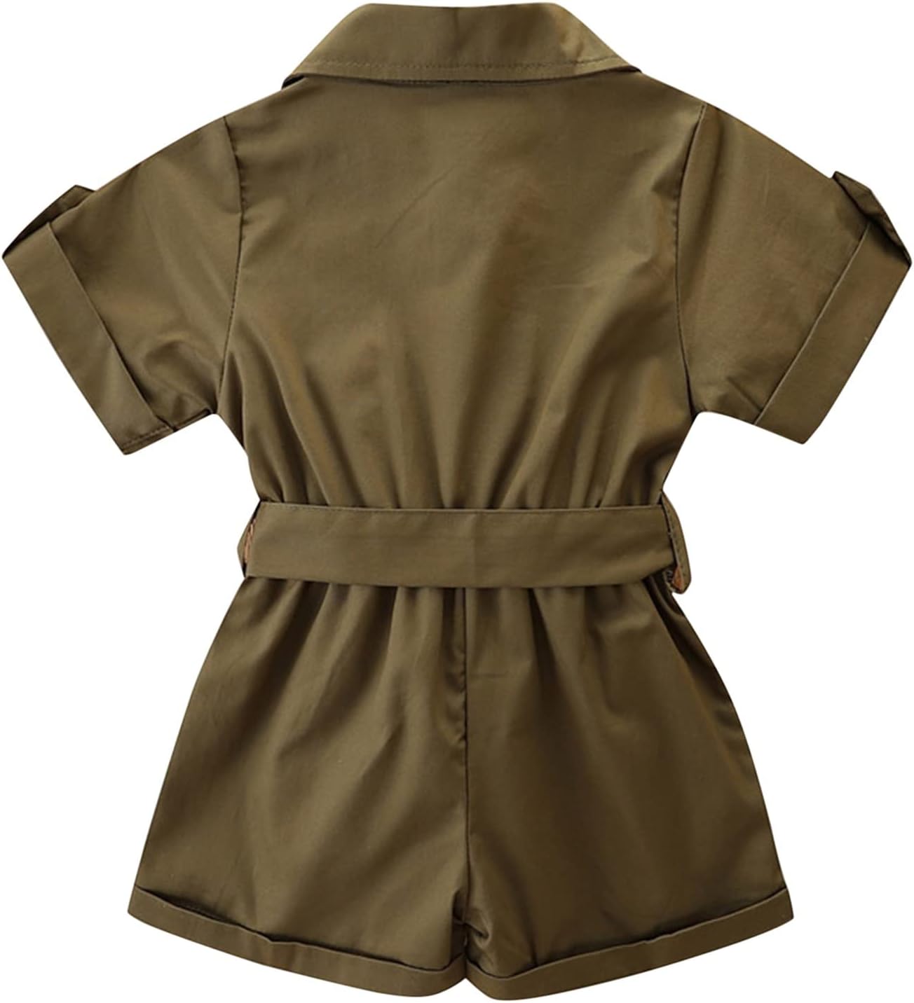 Stylish Cargo Jumpsuit for Toddler Girls 0-3 Months 1