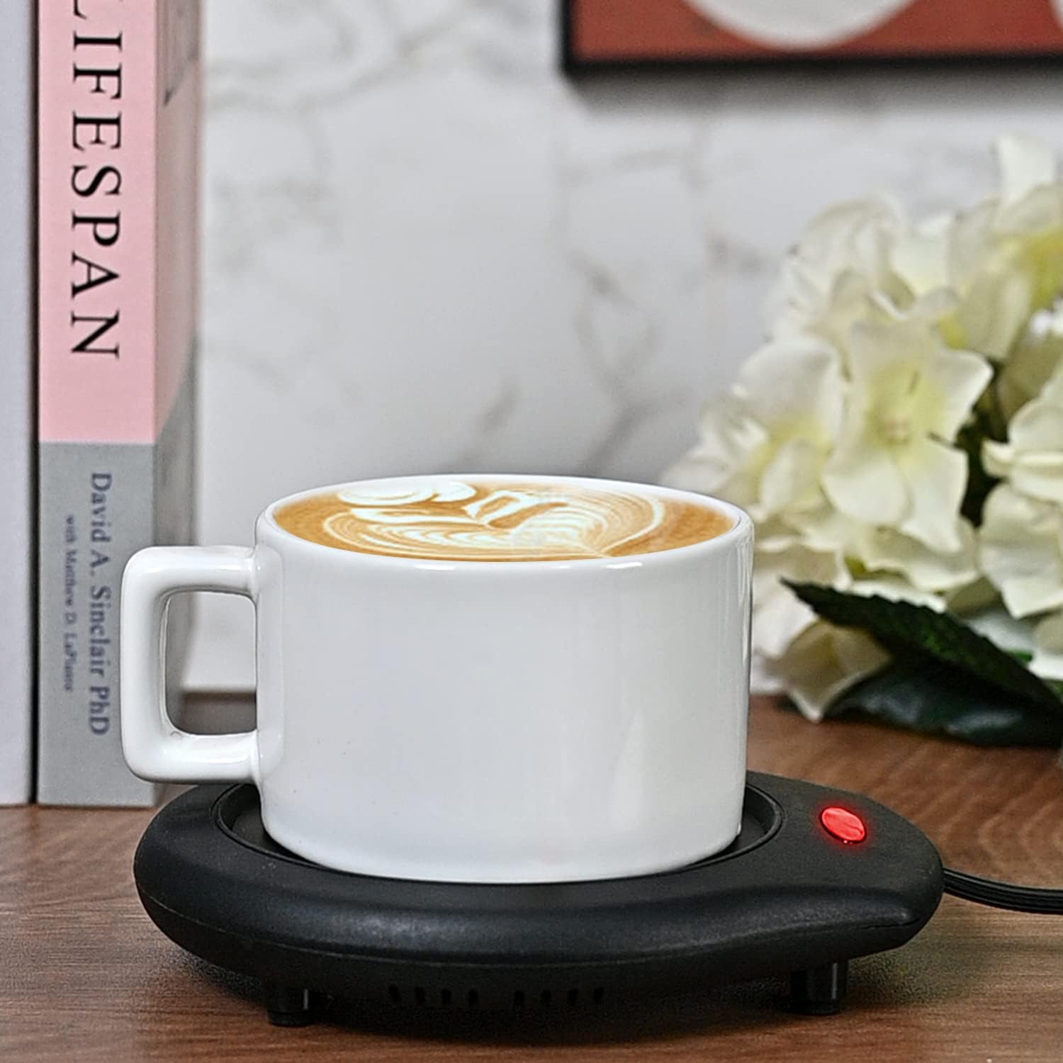 ASAWASA Candle Warmer Plate and Mug Warmer