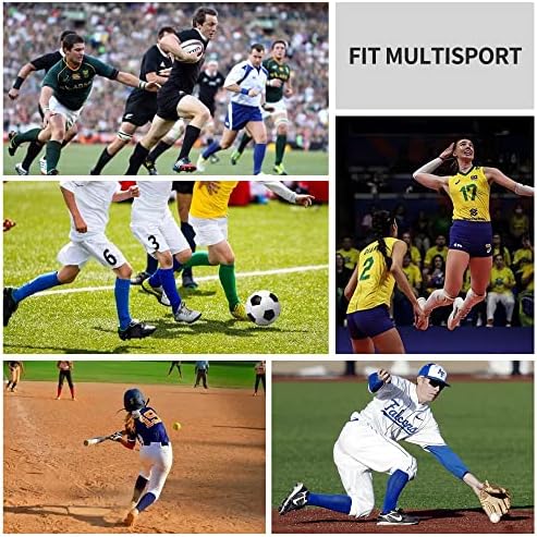 GRAPMKTG 3 Pack Multi-Sport Socks for Youth Men Women