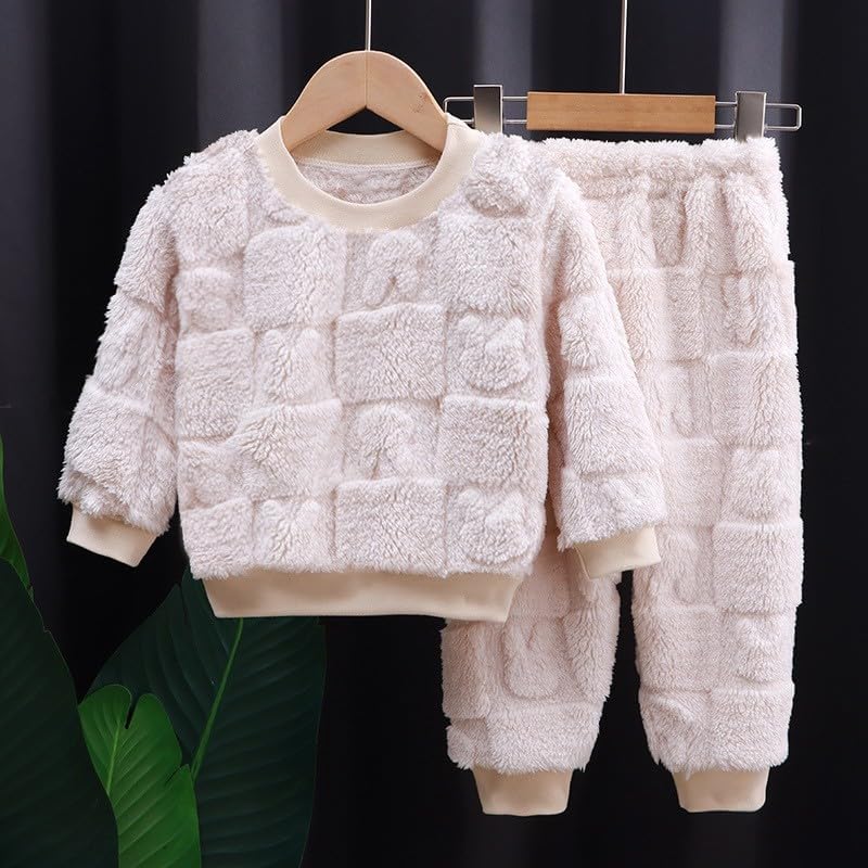 AMIMOJY Toddler Winter Pajamas Set 2PCS