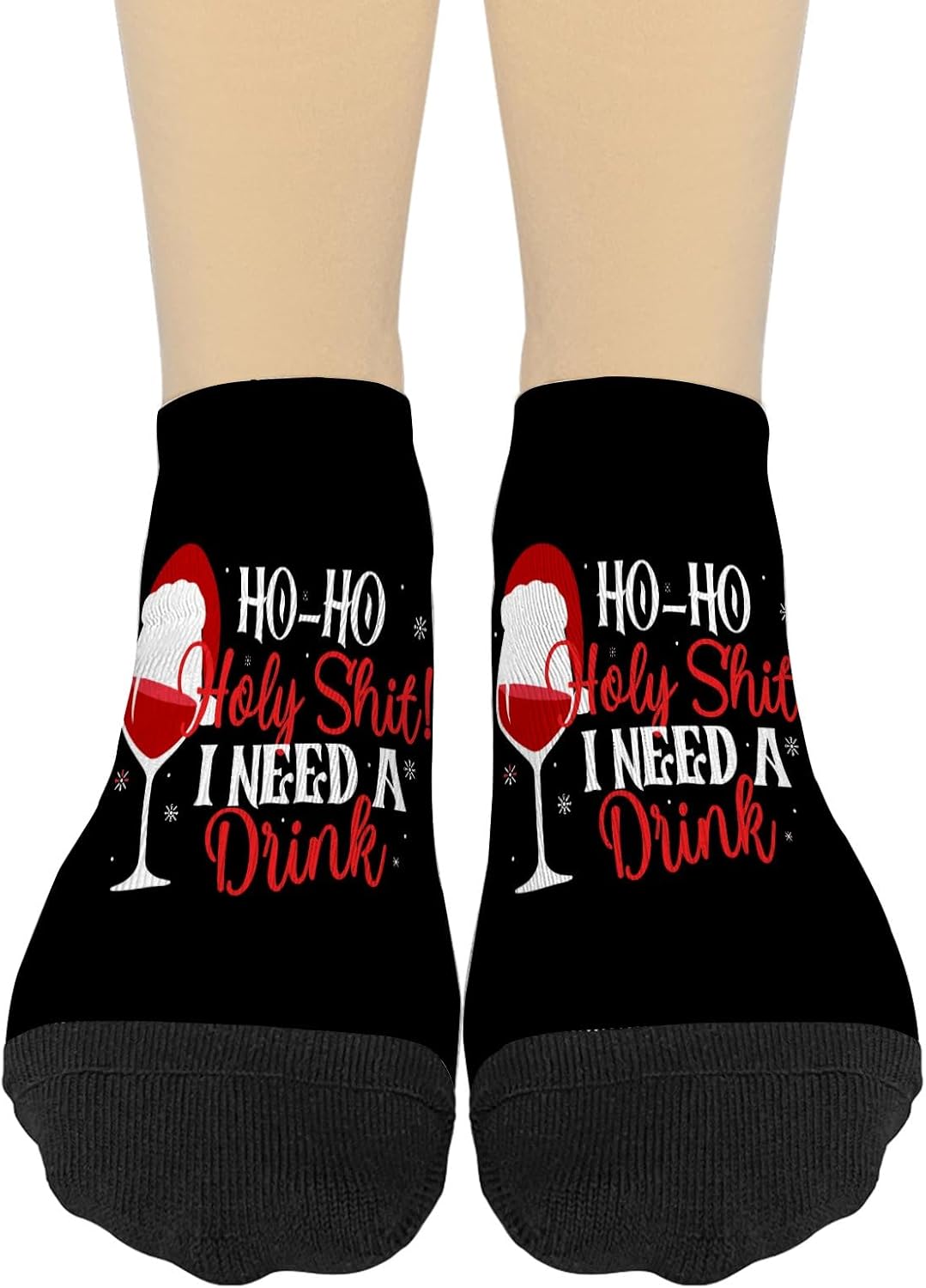 Holy Shits Im Drunk Funny Mens No Show Socks