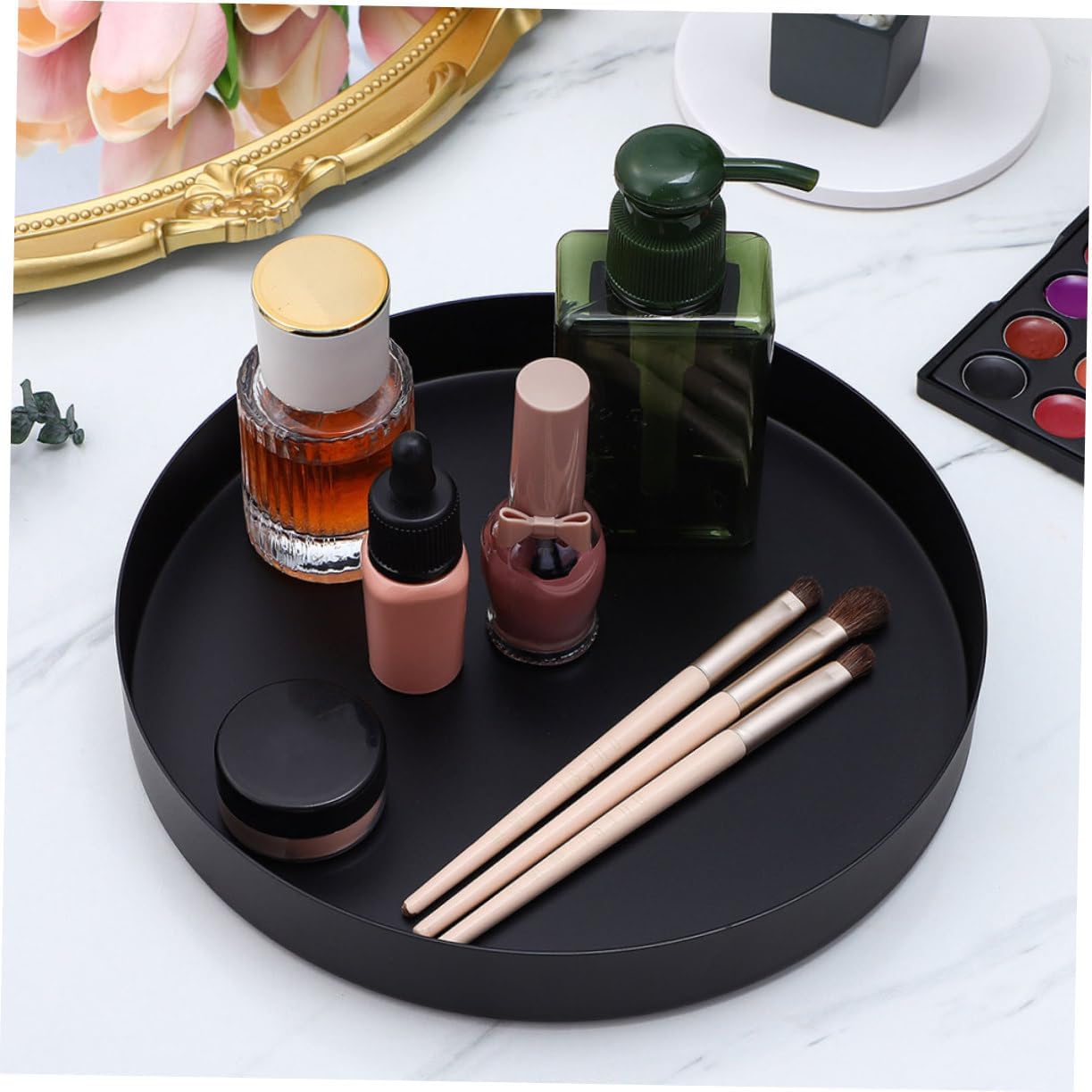 ABOOFAN Stainless Steel Decorative Storage Tray