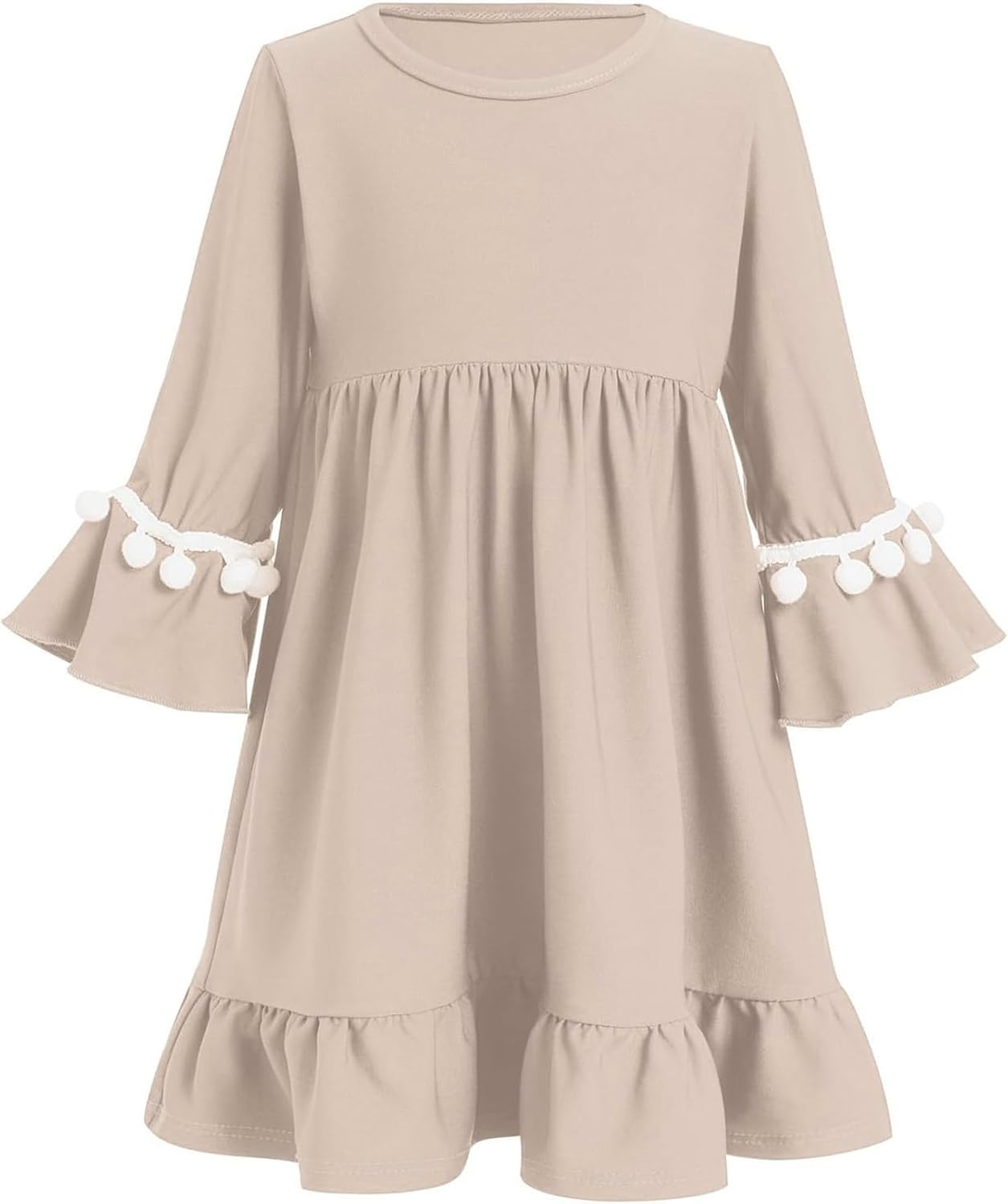 Girls Prayer Cloth Abaya Hijab Set for Toddler Girl Ramadan