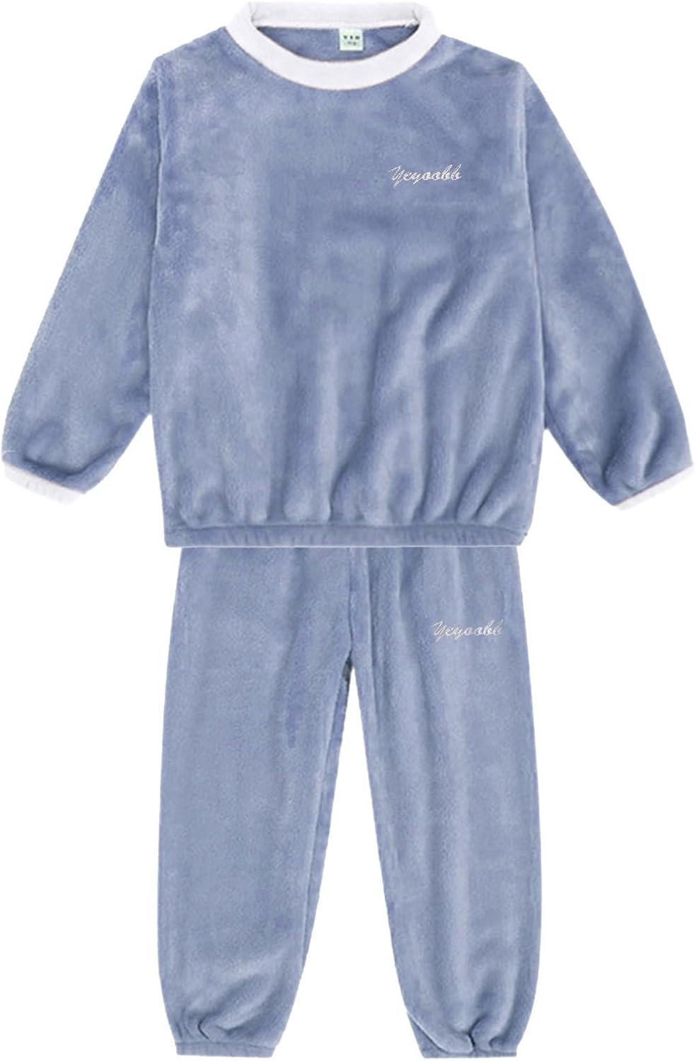 Winter Flannel Sweatshirt Set for Girls and Boys