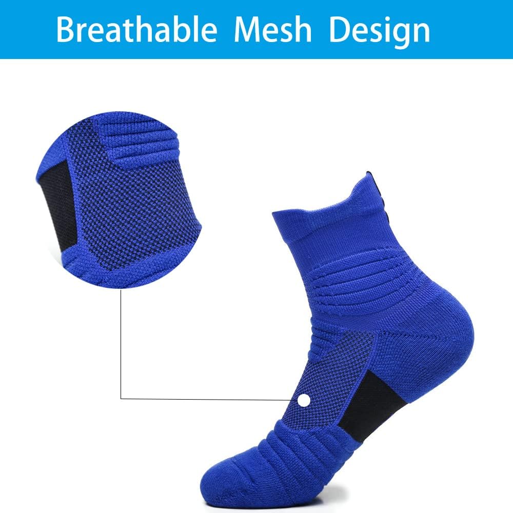 Yoknatt Elite Compression Basketball Socks for Men Women