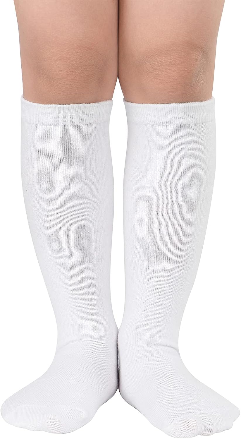 American Trends Kids Soccer Socks Knee High 3 Stripes