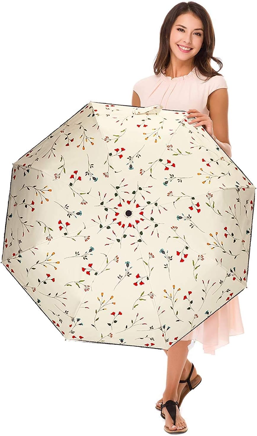 Cuby UV Sun Umbrella 107cm Foldable Travel Parasol