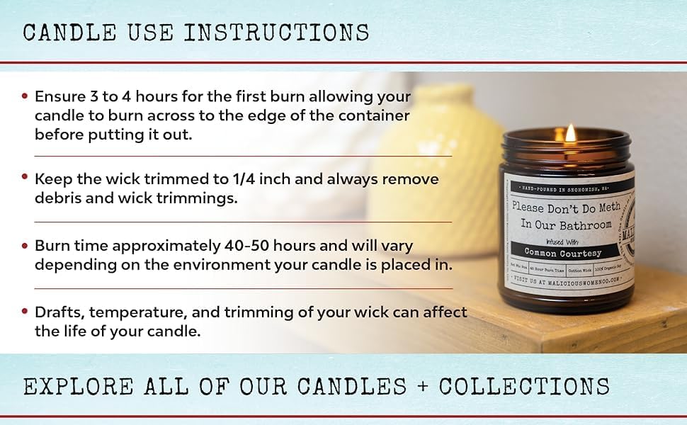 Malicious Women Co Dramatic Dog Candle 9oz 1