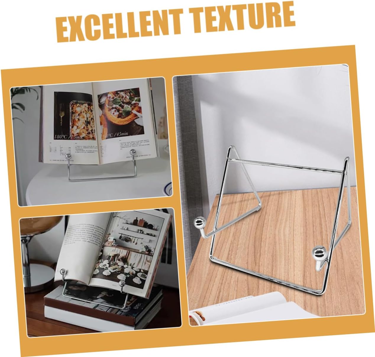 VOSAREA Iron Easel Display Stand for Home Decor