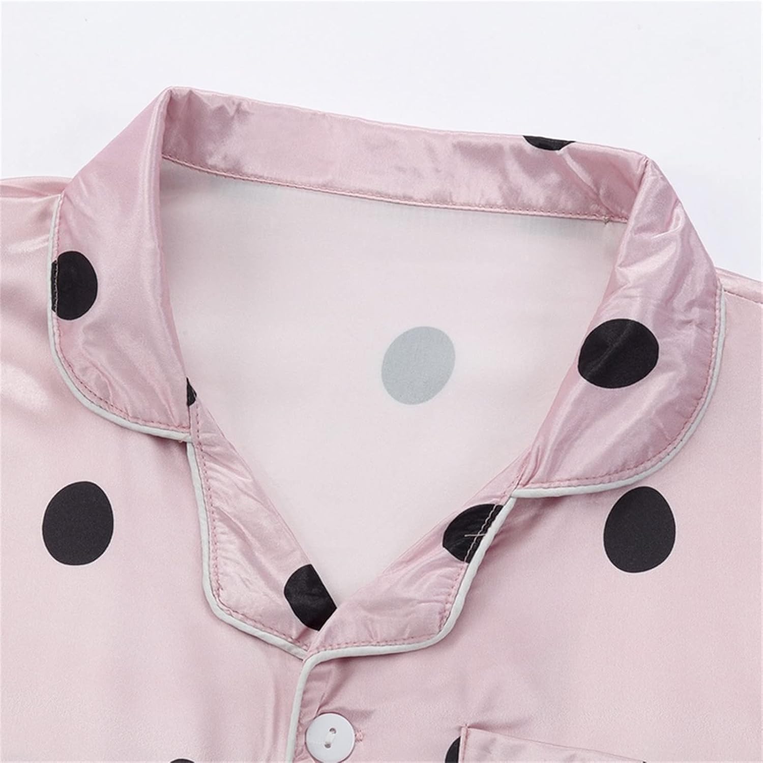 Soft Summer Satin Pajamas Set for Kids