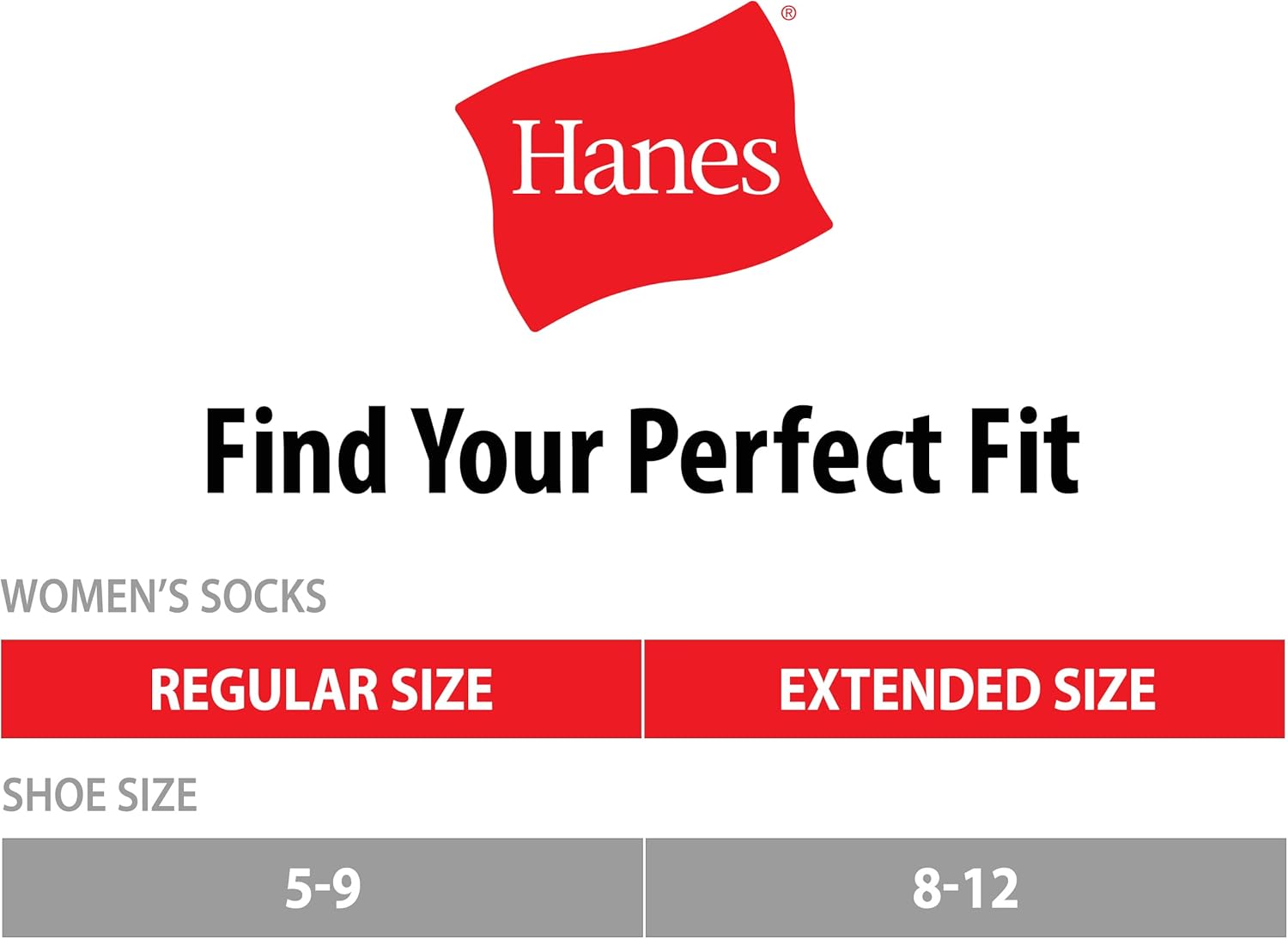Hanes Girls 10-Pair Plain White Knit Crew Socks