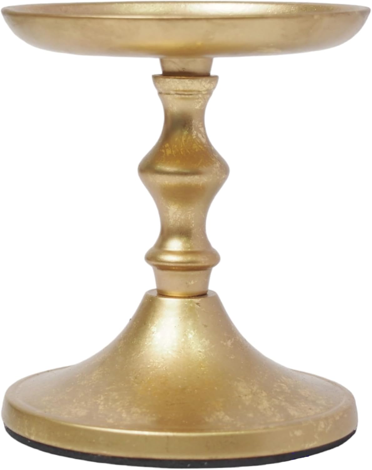 Hosley 5 Inch High Iron Pillar Candle Holder