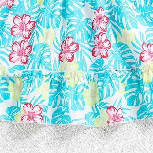 2024 Summer Girls Clothing Half Skirt Top Printed Set