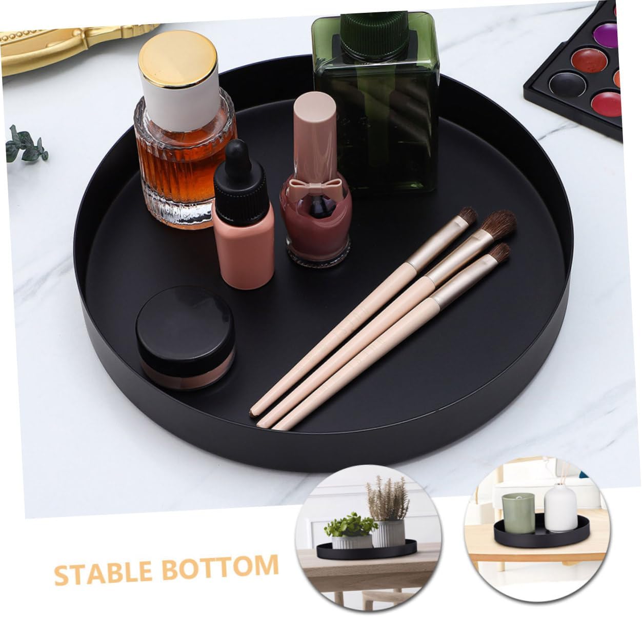 ABOOFAN Stainless Steel Decorative Storage Tray