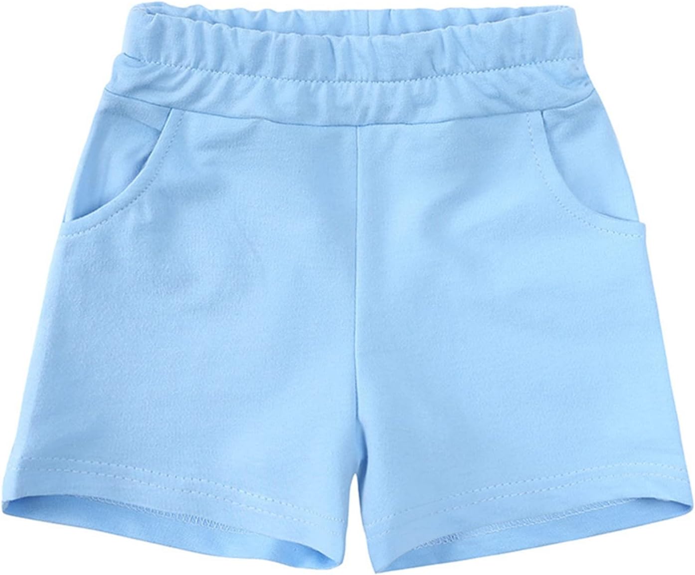 Toddler Solid Cotton Sweatshirt Set for Boys and Girls