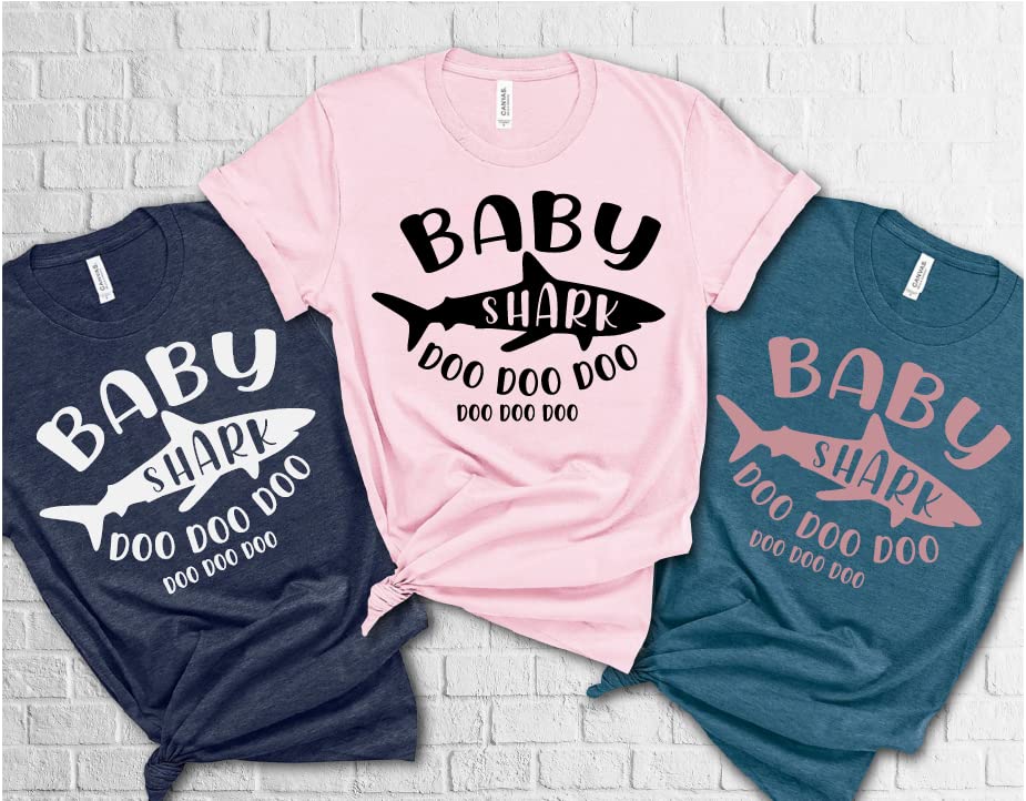 Baby Shark Matching Family Shirts Set