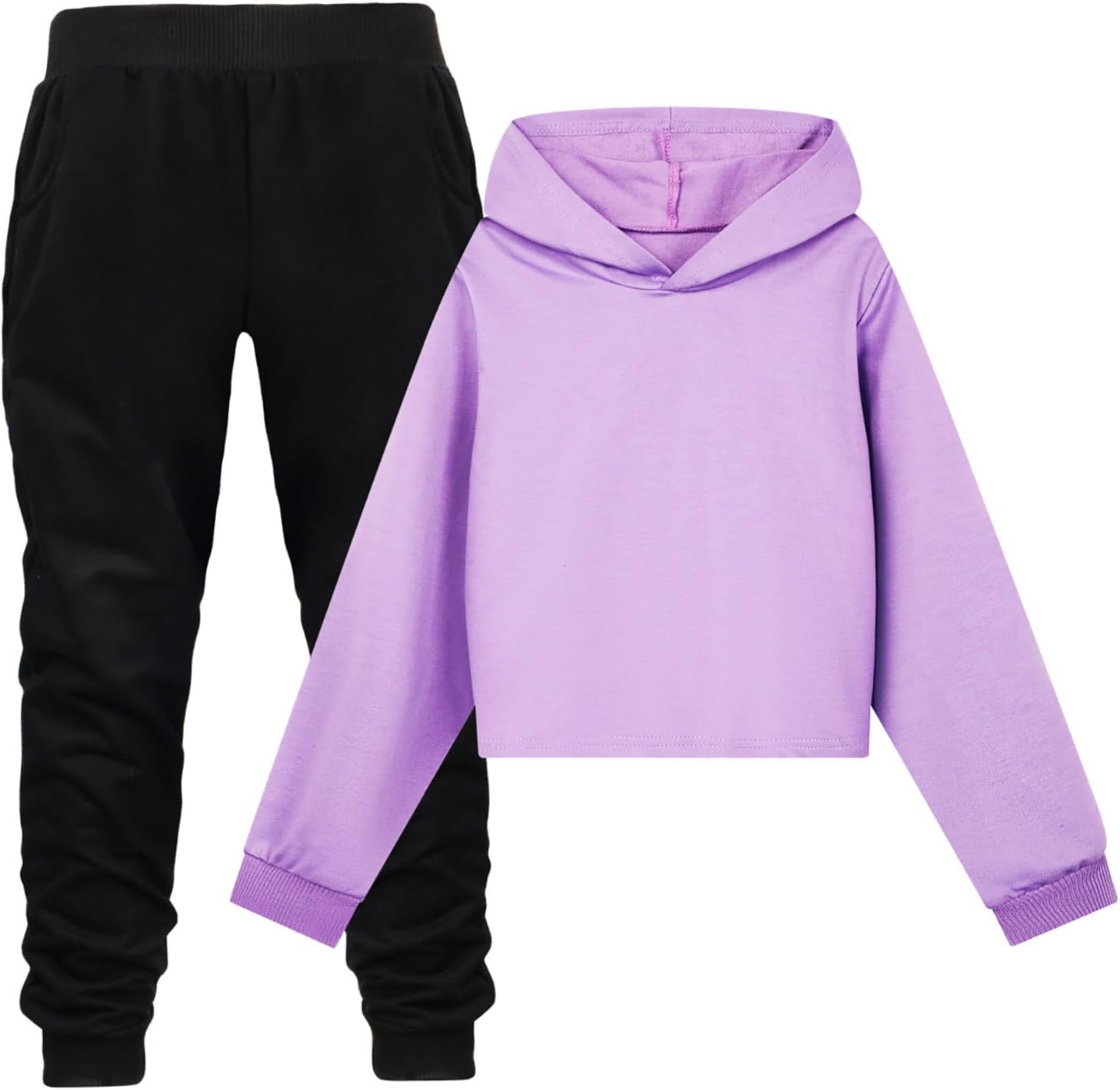Toddler Hoodie Set with Ruffles for Boys and Girls