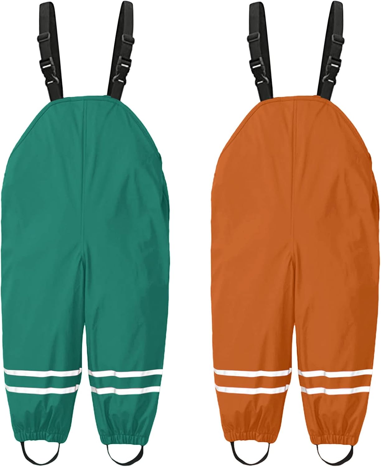 Toddler Waterproof Rain Overalls for Kids 2T-3T