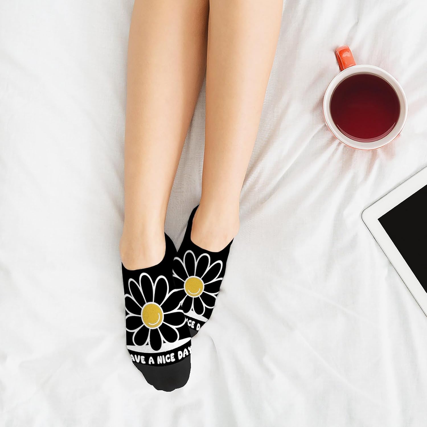 Have A Nice Day Boys Athletic Socks for Men 1